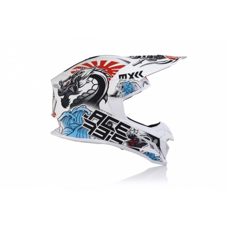 Casque cross PROFILE KID ACERBIS noir/orange - , Casque Cross