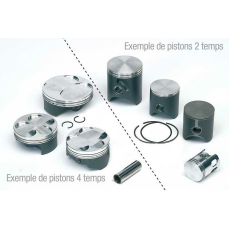 Segments de remplacement pour piston PROX coulé KTM 125 GS/EXC