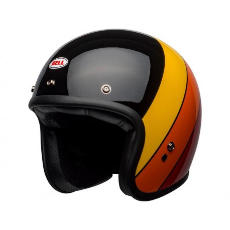 Oreilles pour casque de moto, modèle avec virgules (noires, rouges ou  jaunes) - Fun tuning