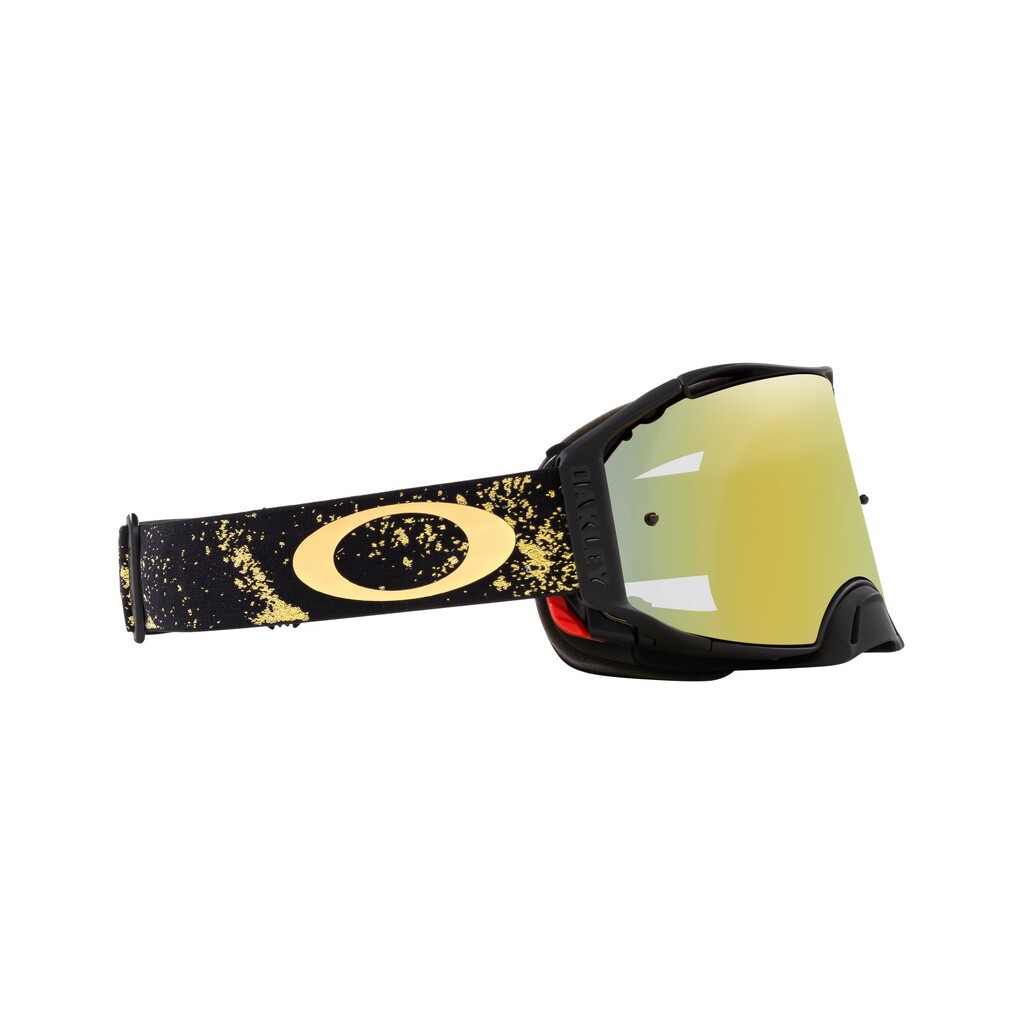 Masque OAKLEY Airbrake Triple Crown - 24K Iridium Black Gold - pièces  détachées moto cross Mud Riders